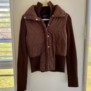 Brown Puffer Jacket/Vest
